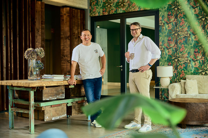 Simon Katzenmajer und Ivo Seifert, Gründer und Geschäftsführer der Verve Consulting GmbH